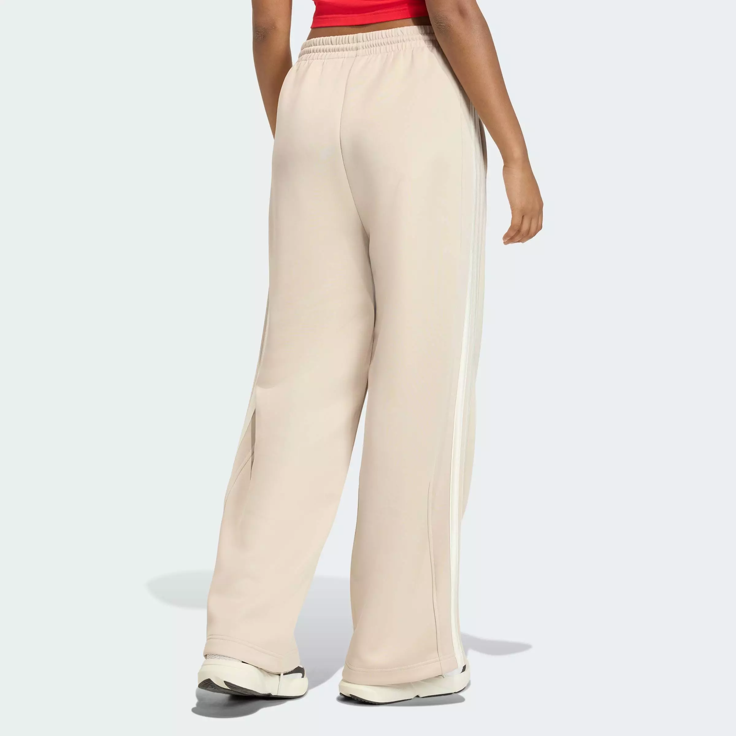 Lifestyle & Tennis Stadium 3-Stripes Track Pants Women Beige KB4950