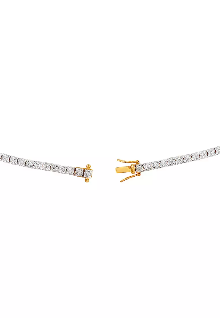 HABIB Diamond Bracelet in 750/18K White Gold 67242