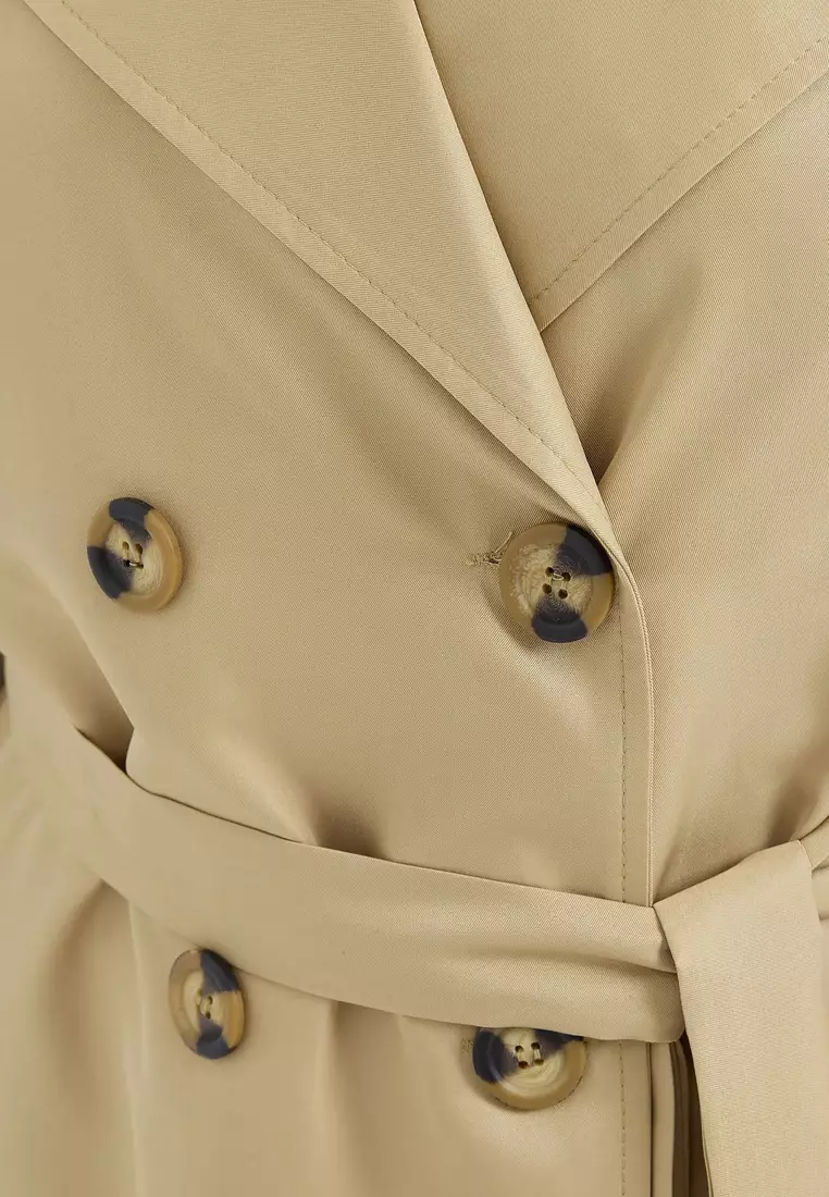 Double Breasted Trench Coat