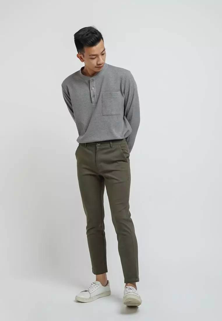 DUST Celana Chinos Hansa Army (DM. 3502)