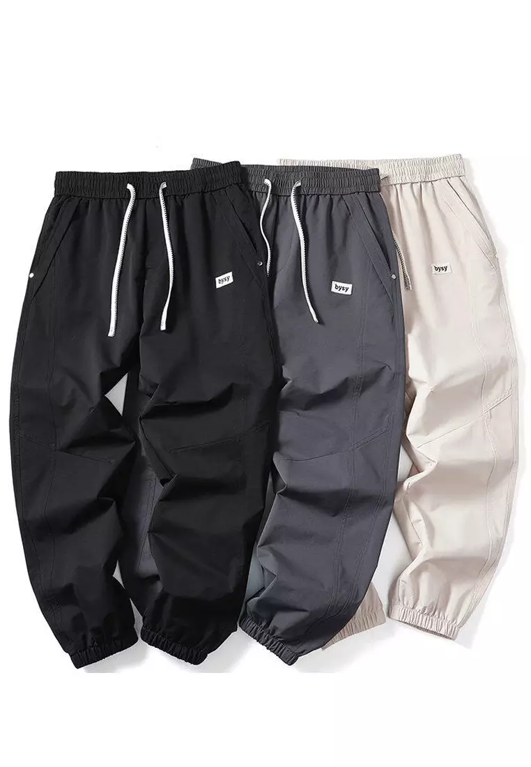 型男休閒束腳褲