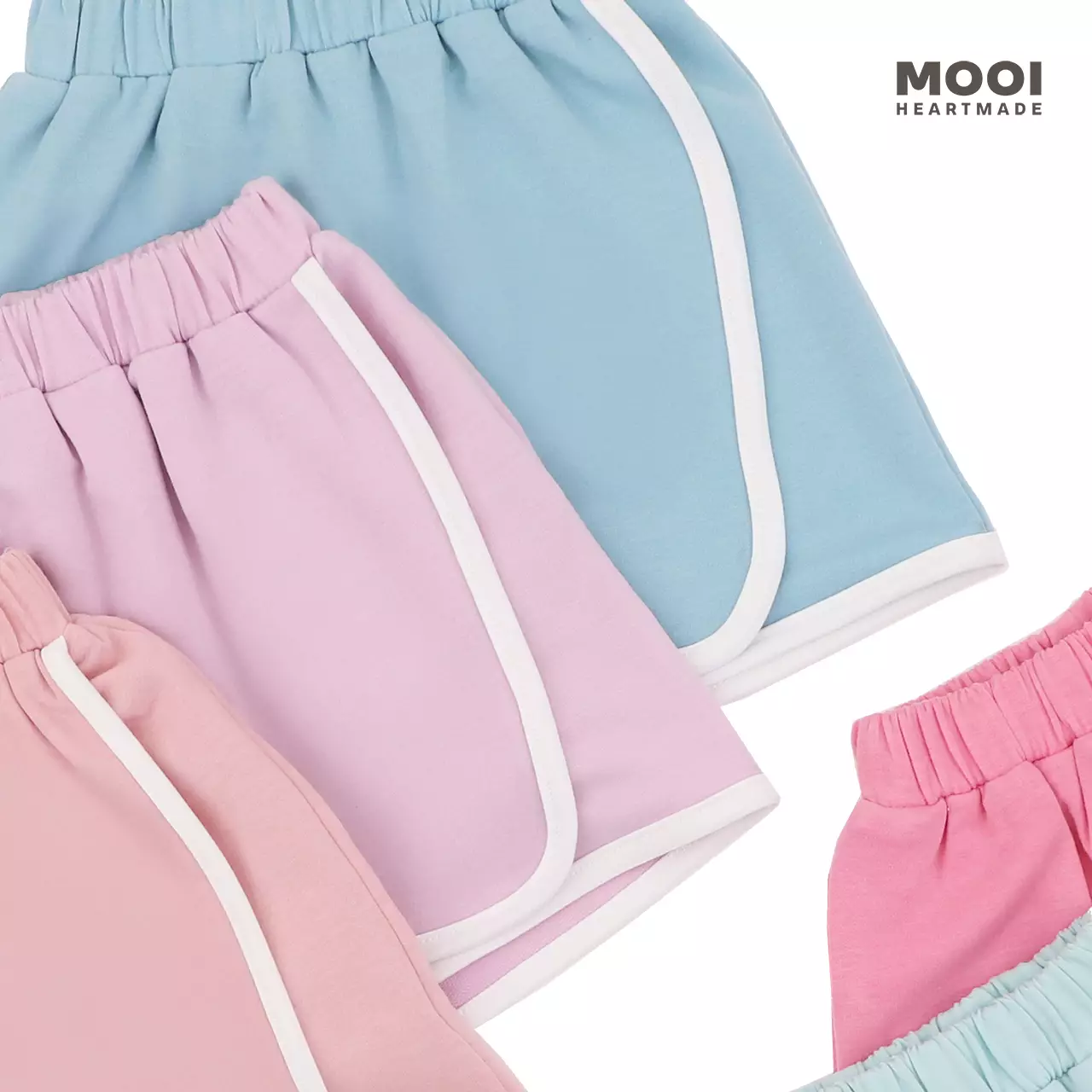Mooi Rok Celana Skort Anak Perempuan Veena Skort - Lilac