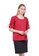 Nicole Exclusives red Nicole Exclusives- Round Neckline Blouse B0F18AA84E886CGS_2