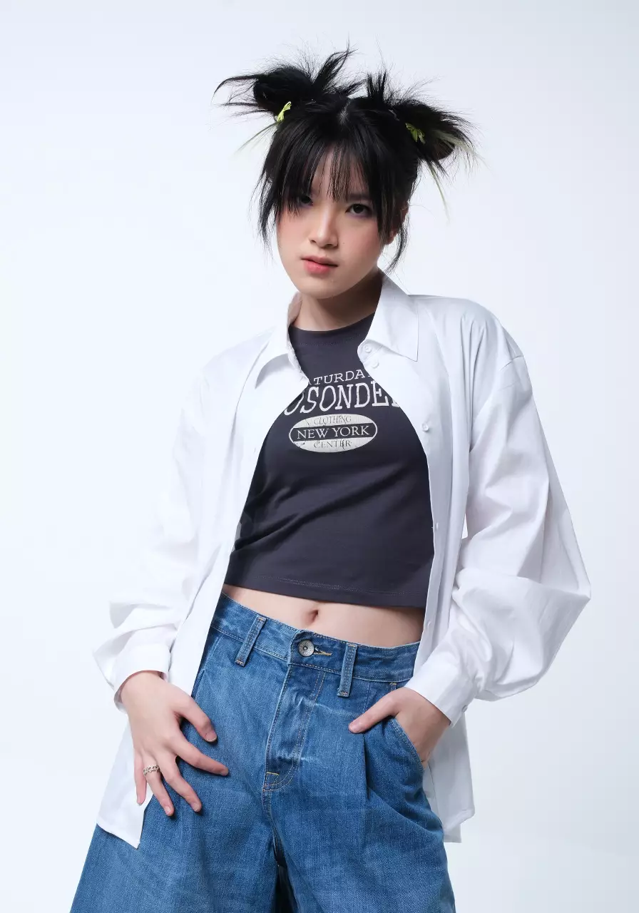 Kemeja Wanita Chikazu Offwhite