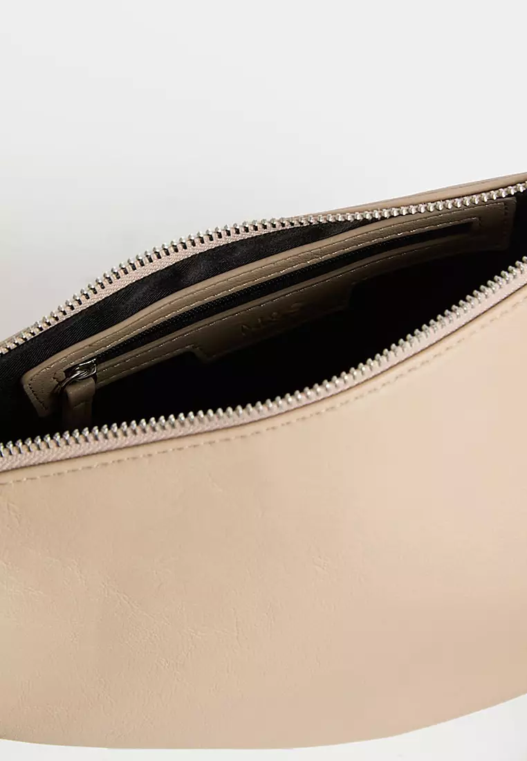 Faux Leather Sling Bag