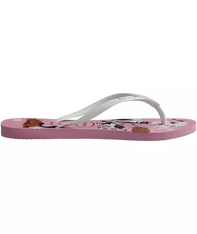 [ONLINE EXCLUSIVE] Havaianas 1105 Slim Pets Rose Chiffom - Sandal Wanita