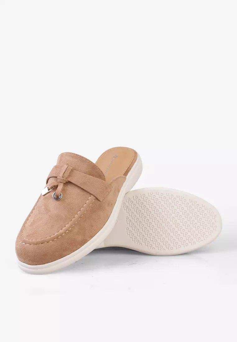 Sepatu Slip On Bustong Wanita Flat Shoes Anti Slip L.Felona 01