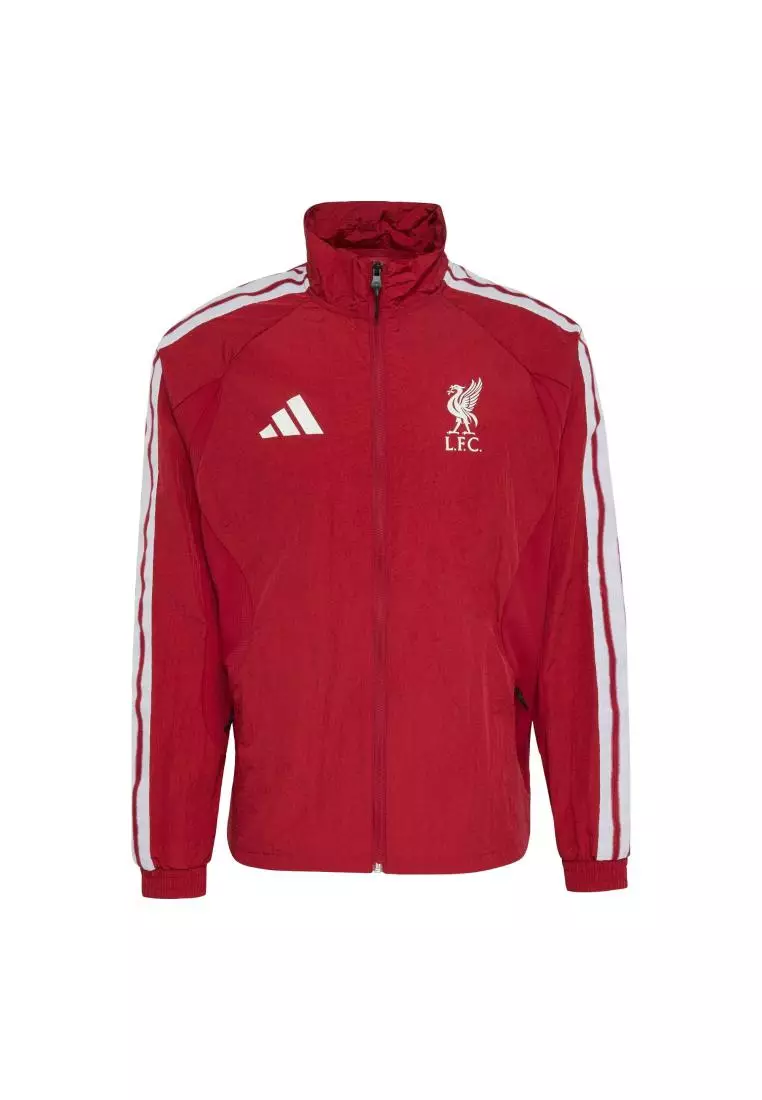 Football Liverpool FC Home Anthem Jacket Men Burgundy KV6736
