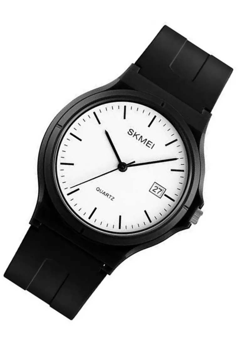 Jam Tangan Analog Sporty Wanita Waterproof 50m Strap Tali Material Silicone DS39 ORIGINAL