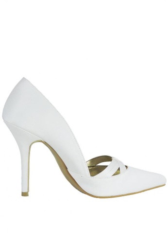 buy white heels online