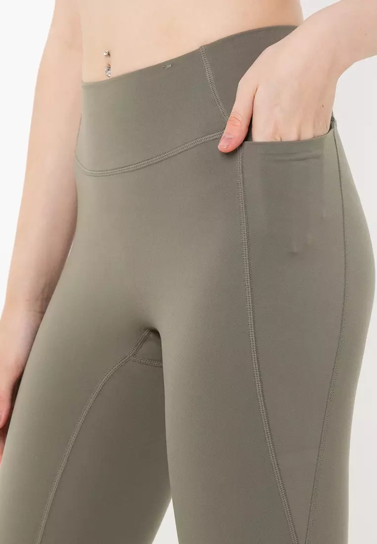 Ultra Soft Side Pocket Full Length Tights Asia Fit