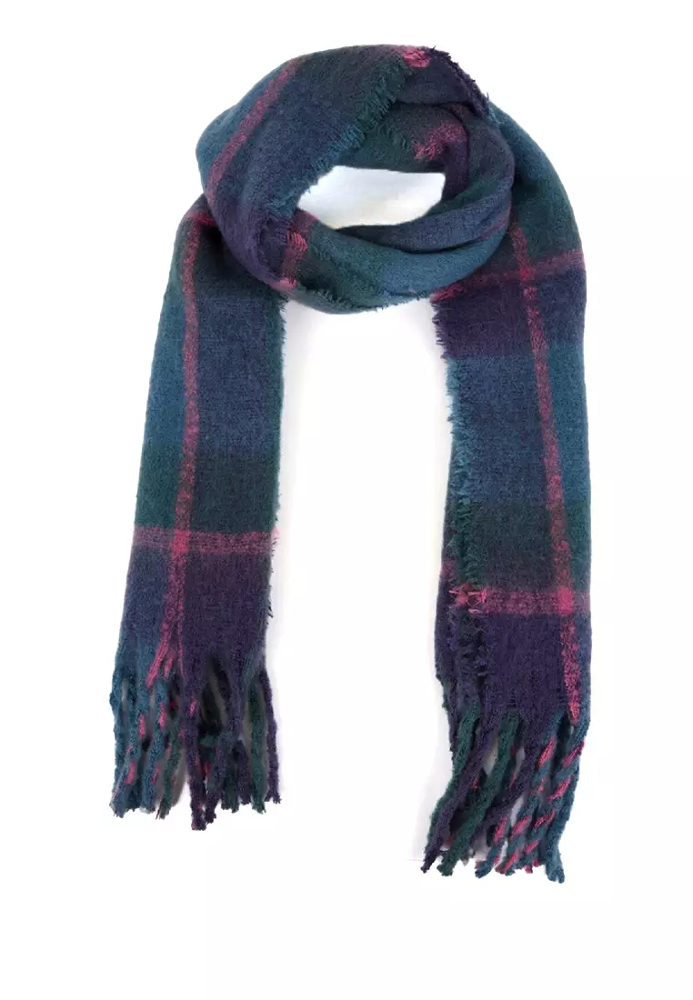Buy DeFacto Plaid Scarf Online ZALORA Malaysia