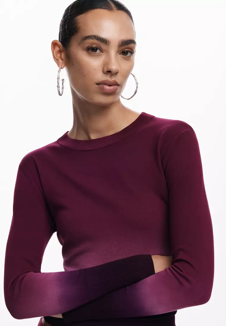 Light gradient sweater