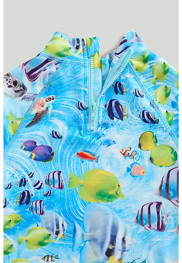 Buy Mothercare Fish Sunsafe UPF50+ Rash Vest Online | ZALORA Malaysia