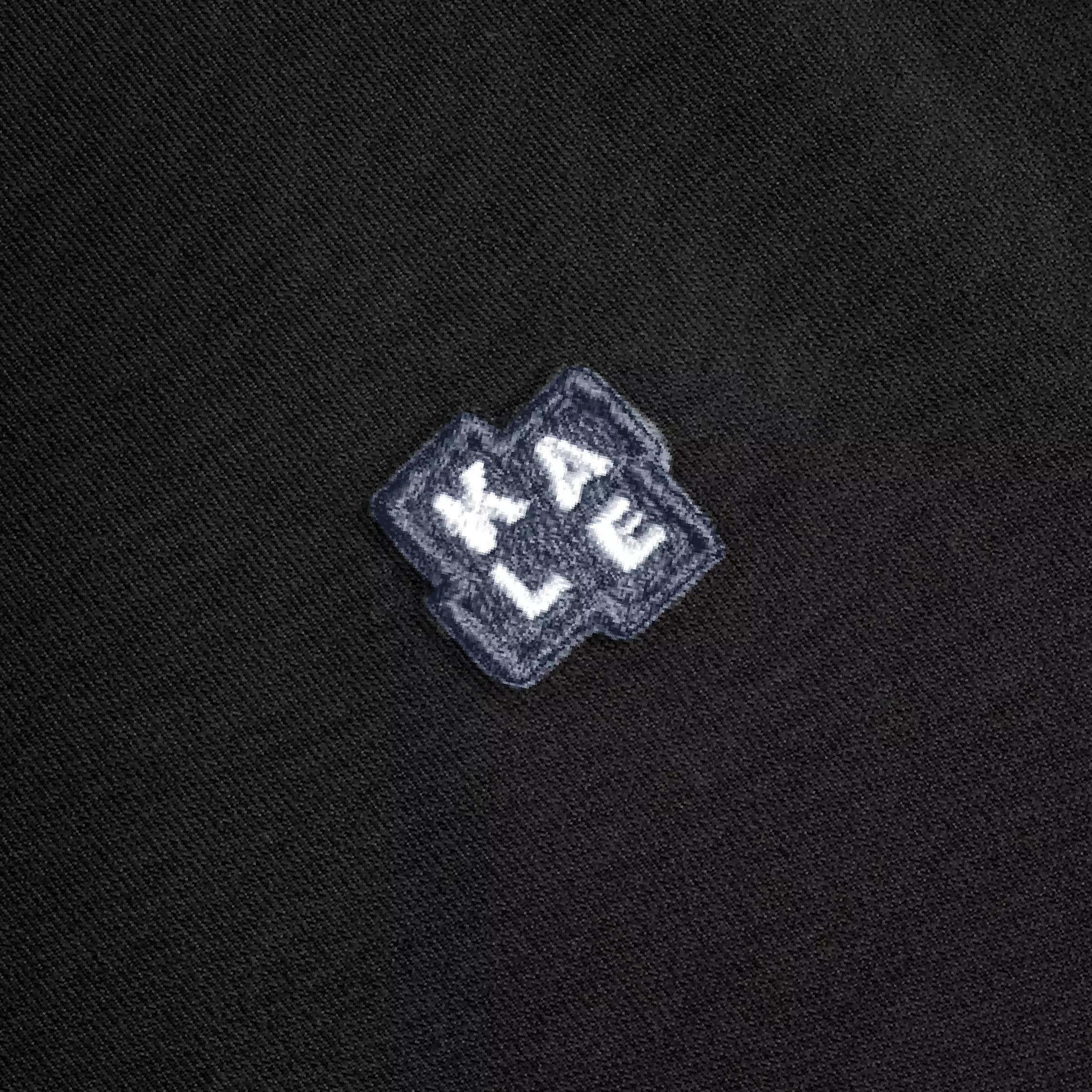 KALE NEO BLACK T-Shirt Fitted Tee Short Sleeve Cotton Cloudy