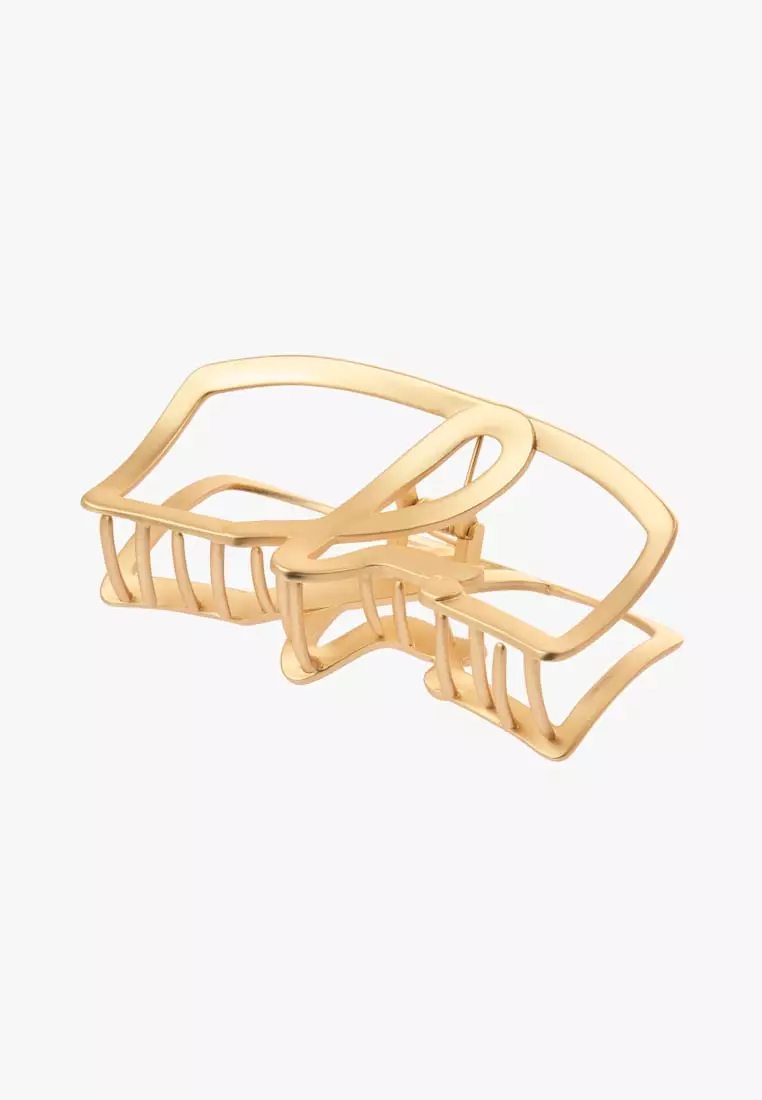 B. Logo Claw Hair Clip