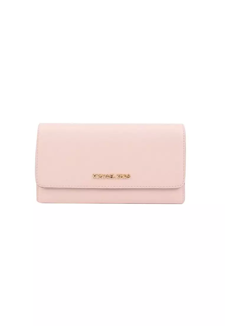 Powder blush michael kors wallet outlet