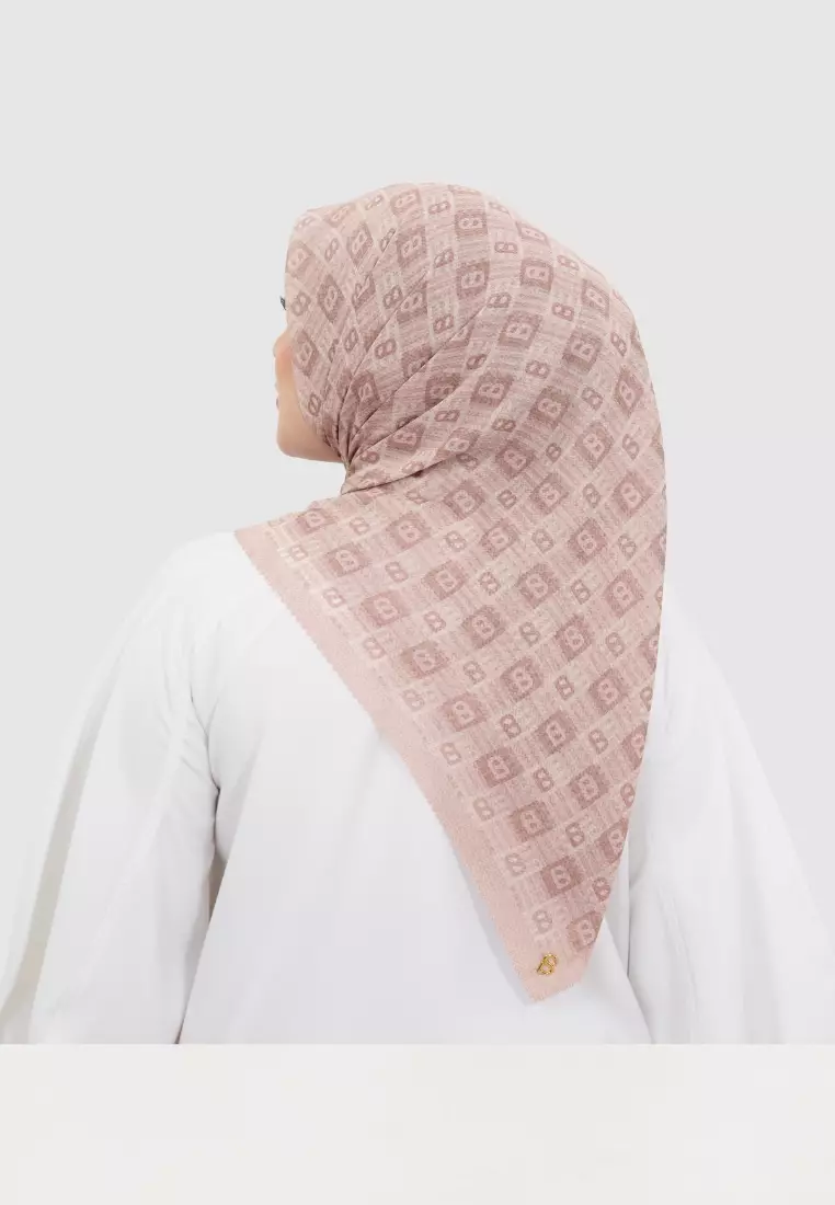 Anyam Square - Pale Mauve
