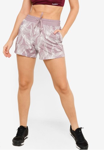 Hummel purple Alben Shorts 6D3FCAA9D6BD56GS_1