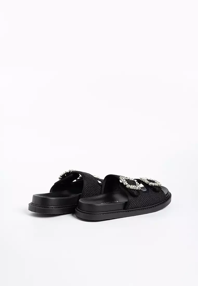 Chestee Jute Rhinestone Sandals