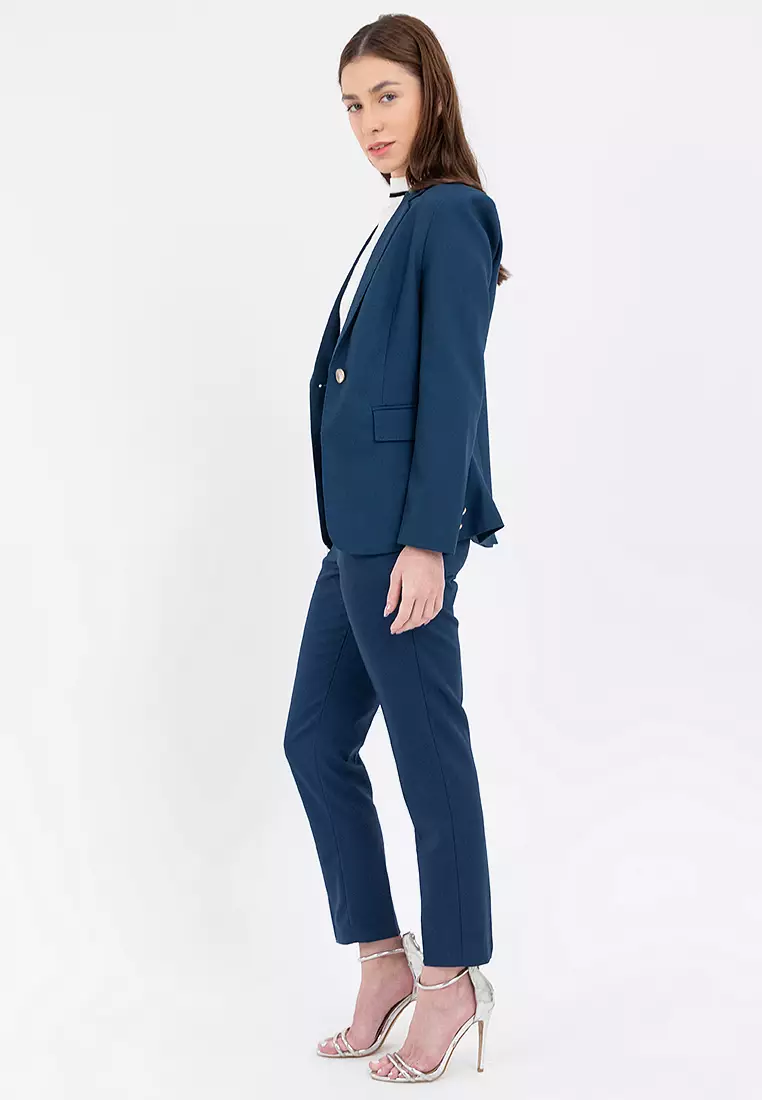 Soft Structured Blazer with Pants