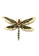Kings Collection black Delicate Color Dragonfly Brooch (KCHM1027b) 445CBAC278D10EGS_1