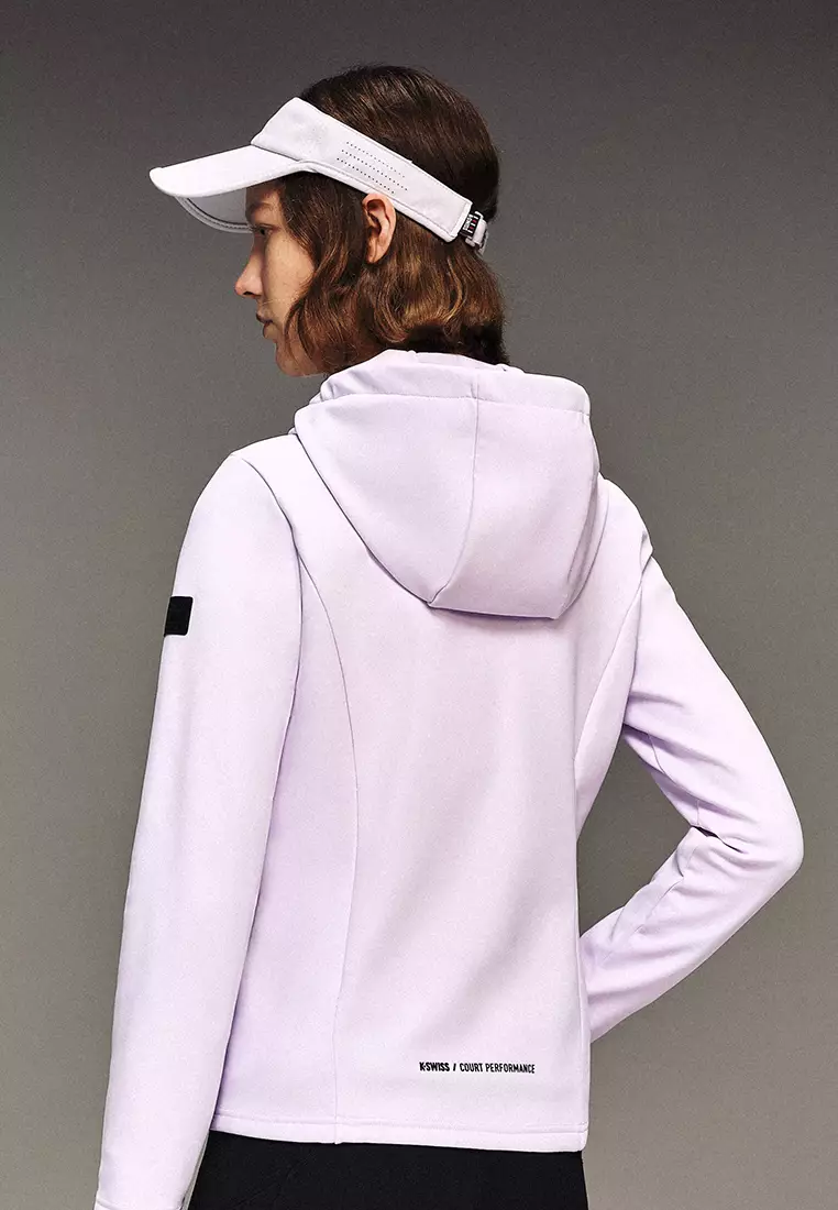 女裝 K-SWISS LOGO 連帽外套