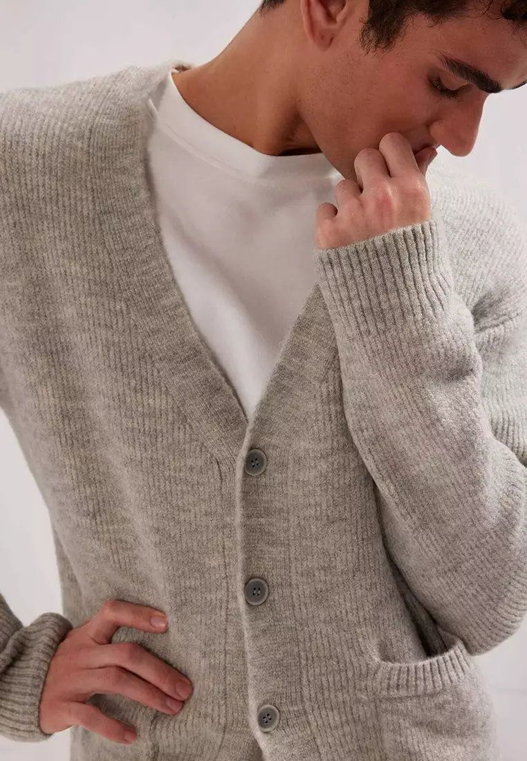 V-Neck Cardigan