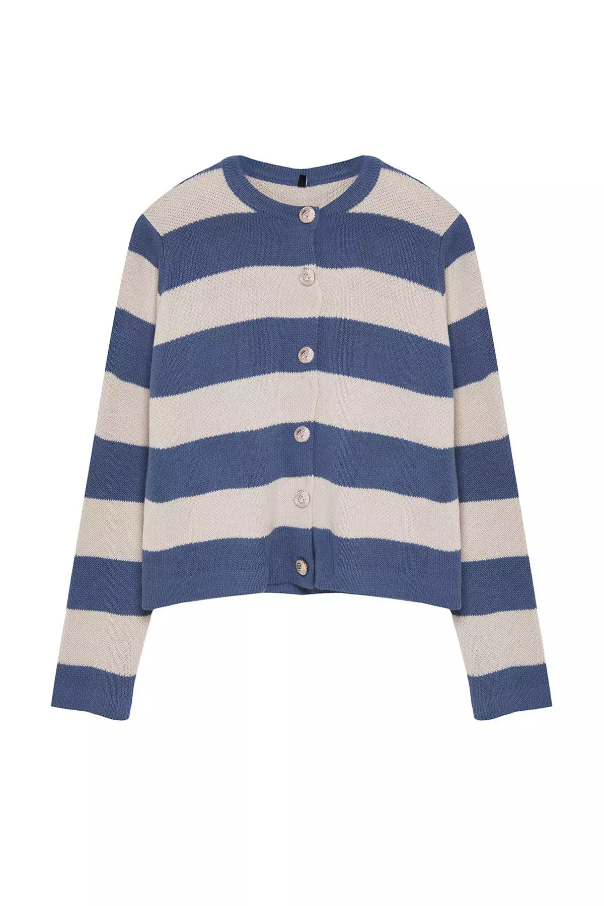 Striped Knitwear Cardigan