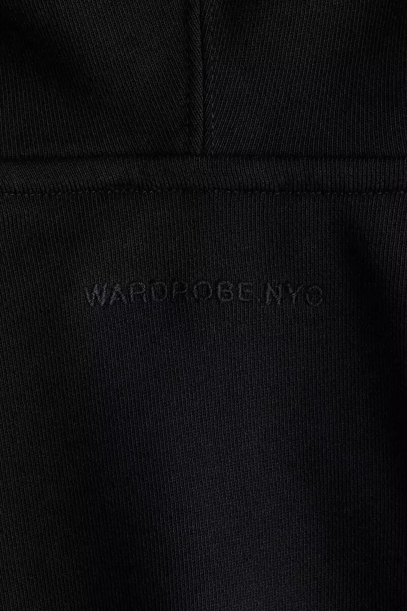 Oversized zip-through hoodie