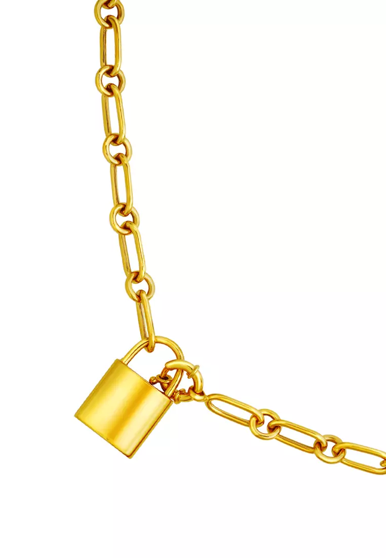 TOMEI Lusso Italia Necklace, Yellow Gold 916