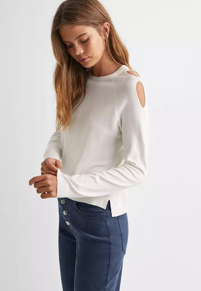 Cut out sweater hotsell