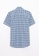 LC Waikiki green and blue Regular Fit Short Sleeve Plaid Oxford Men's Shirt C365EAA7EAF7A2GS_7