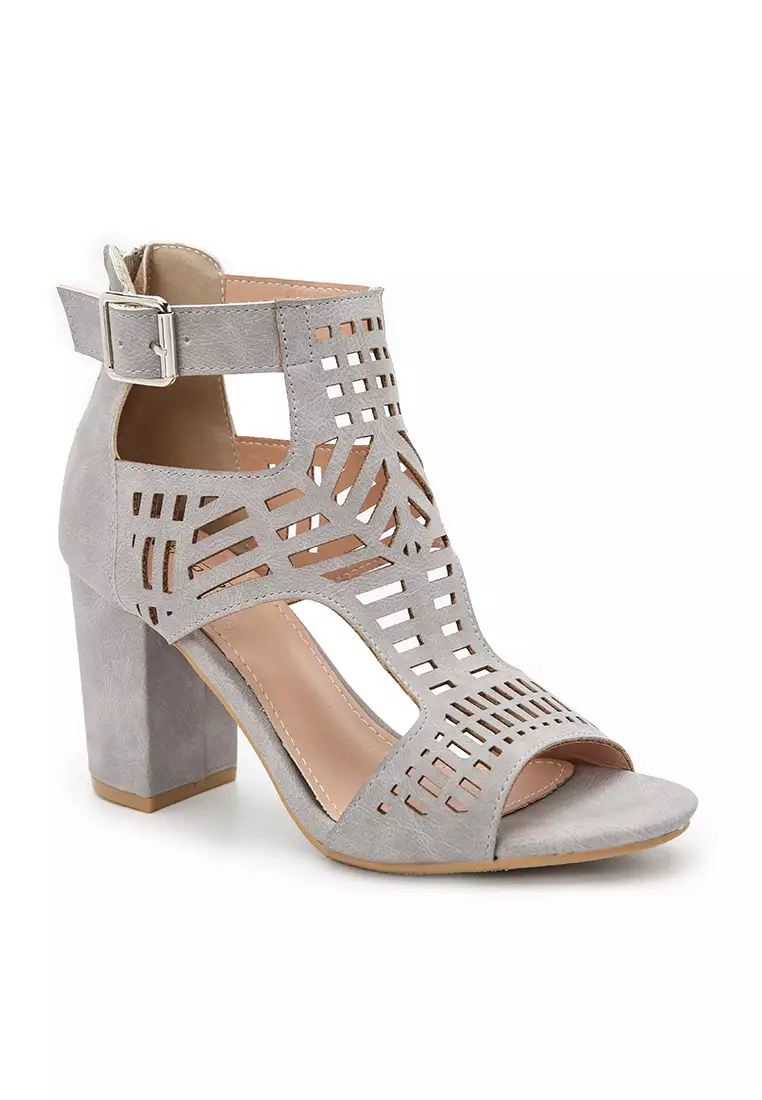 8CM Hollow Strap High Heel Sandals WTY1719-5