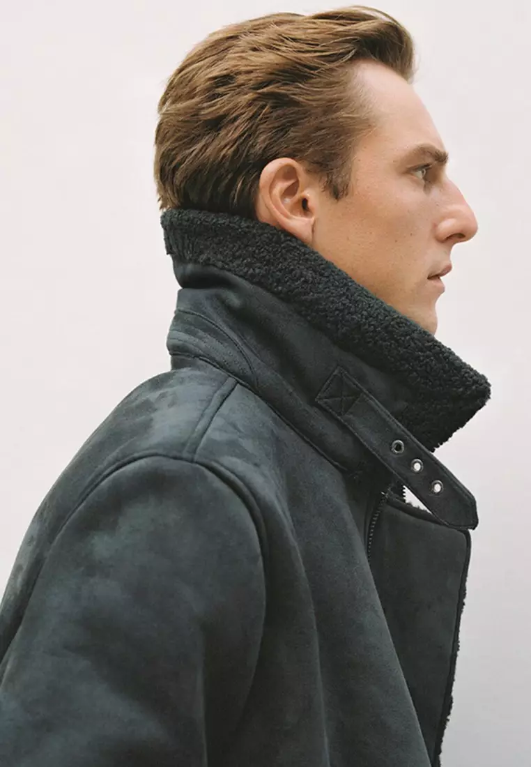 Double Face Jacket with Fleece Lining