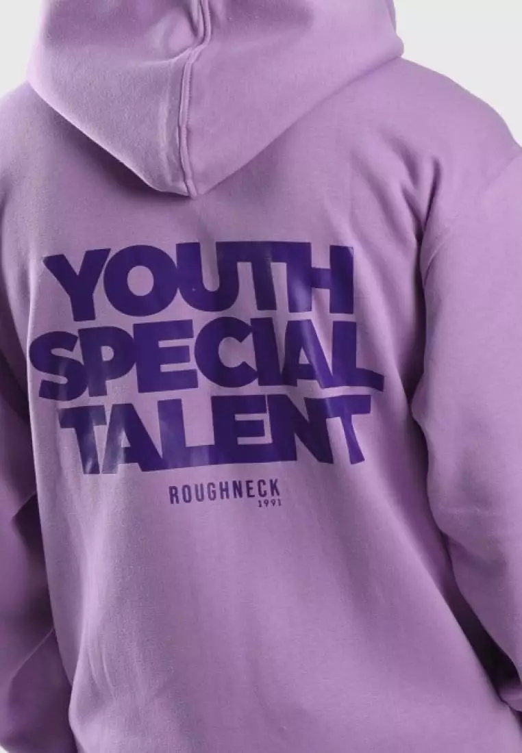 Buy Roughneck 1991 Roughneck Youth Talent Hoodie Lilac H1015