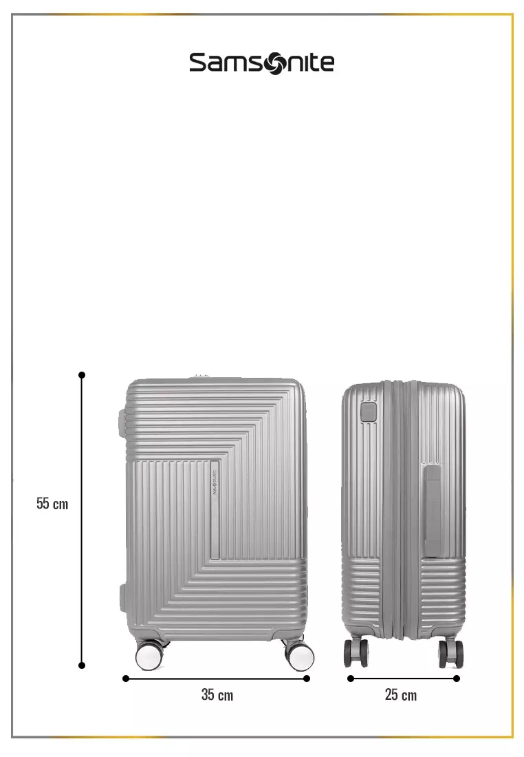 Samsonite Koper Hardcase Apinex Cabin 20 inch - Matte Latte