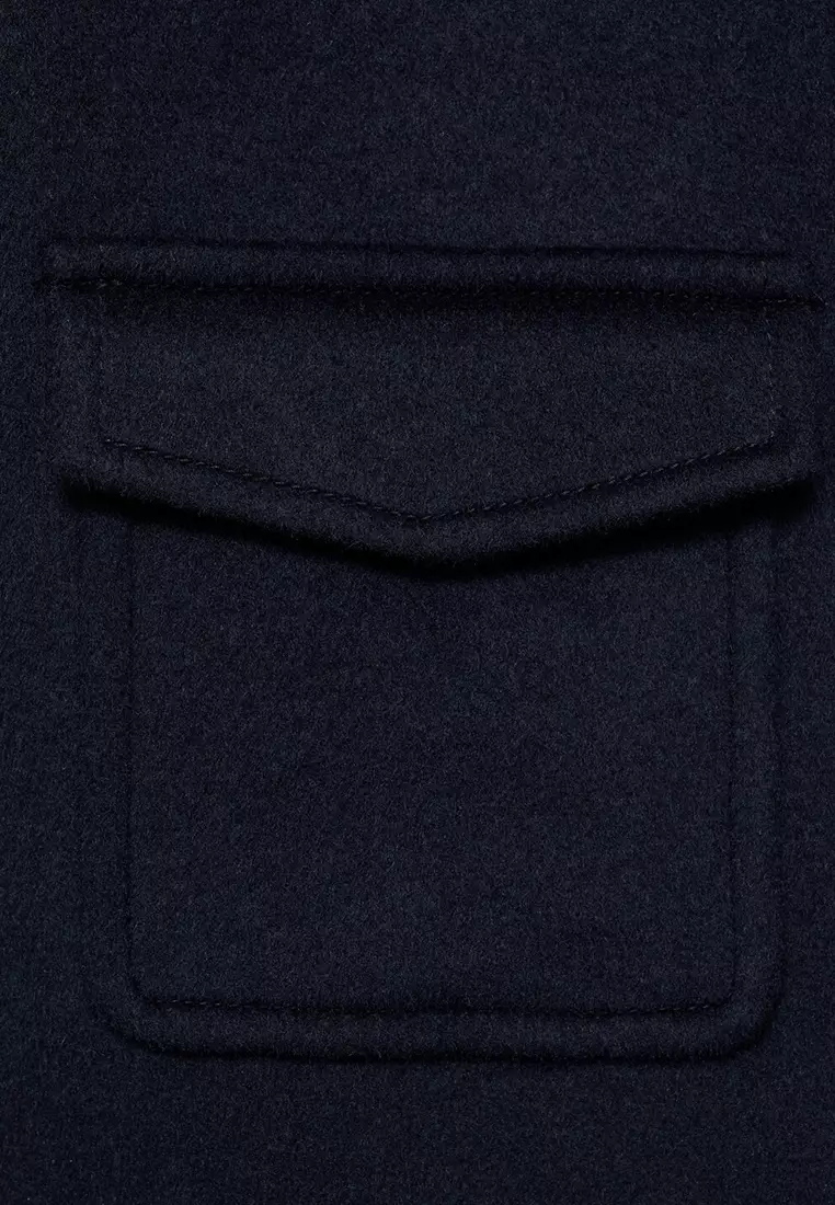 Wool Jacket With Pockets