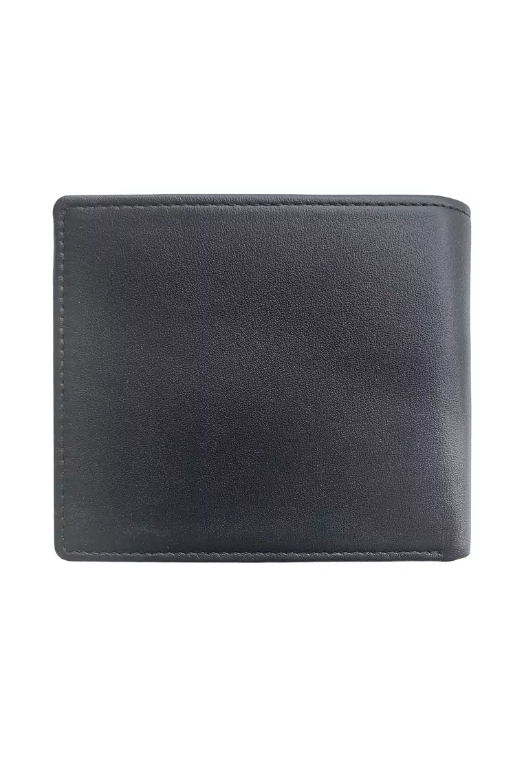 Crocodile 883BY Dompet Pria Men Wallet Leather Kulit Original - Hitam