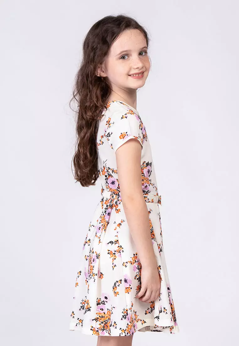 Treehouse Kids Paisley Floral Dress for Girls
