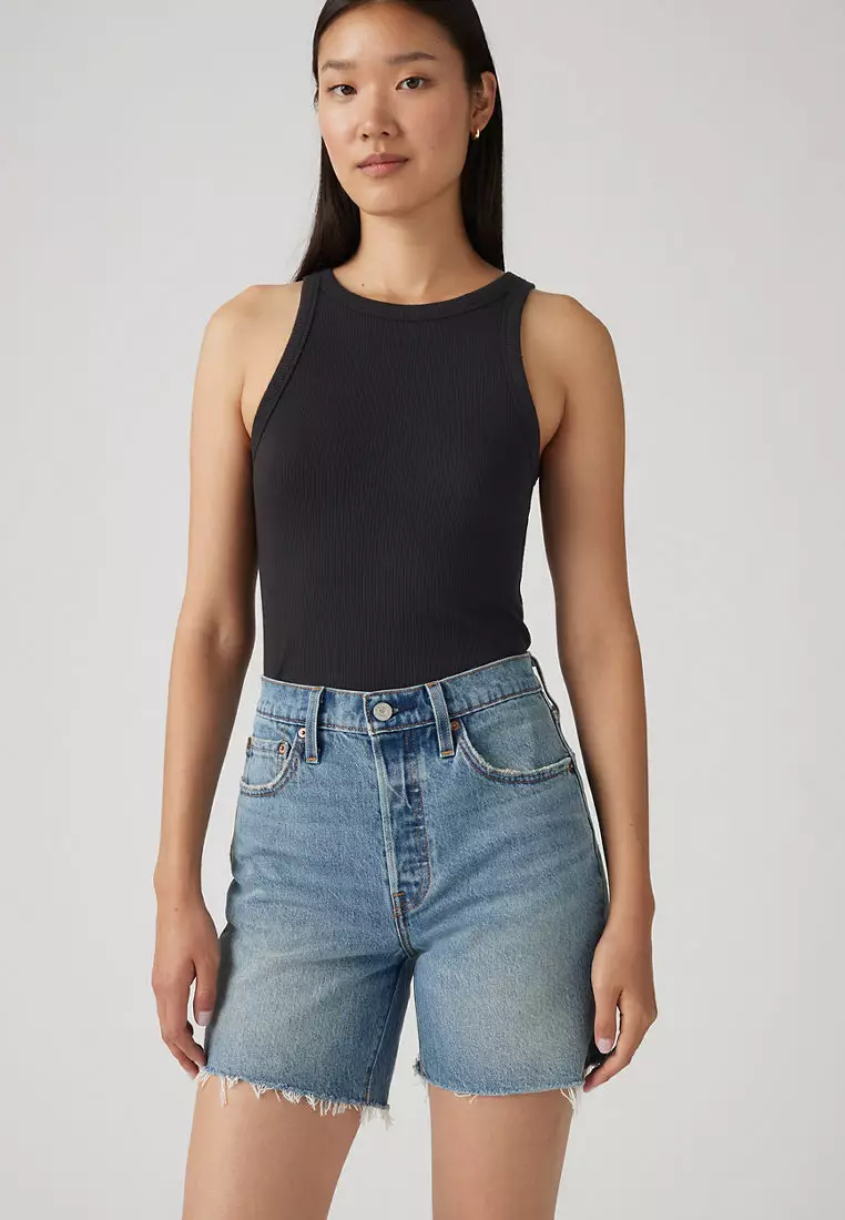 Levi's® Women's 501® Original High-Rise Mid-Thigh Jean Shorts (85833-0074)