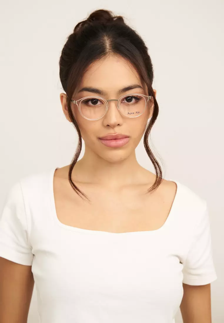 AA8022 (C7-Clear / Silver) Anti-Radiation Computer Eyeglasses for Men/Women