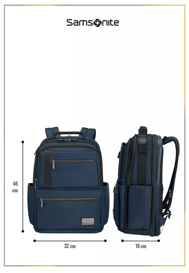 Samsonite Openroad 2.0 Laptop Backpack 17.3"+Cloth.Comp – Cool Blue