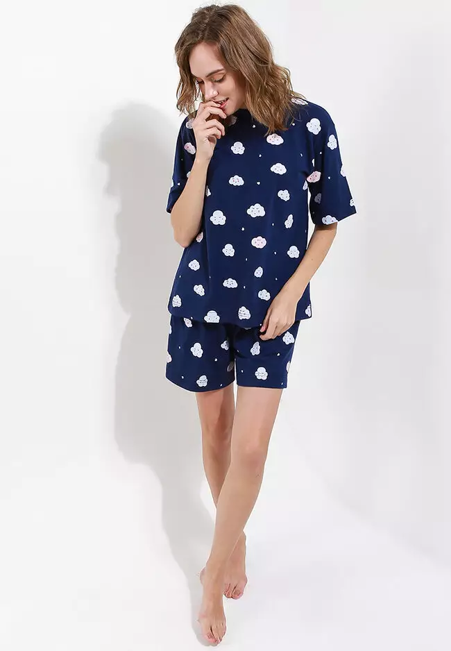 Pyjama Short Sleeve Short Pants Sleepwear
