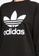 adidas black trefoil crew sweatshirt B54F9AA8171FD2GS_3