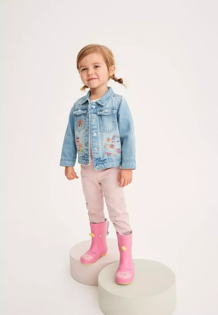 Unicorn denim top jacket h&m