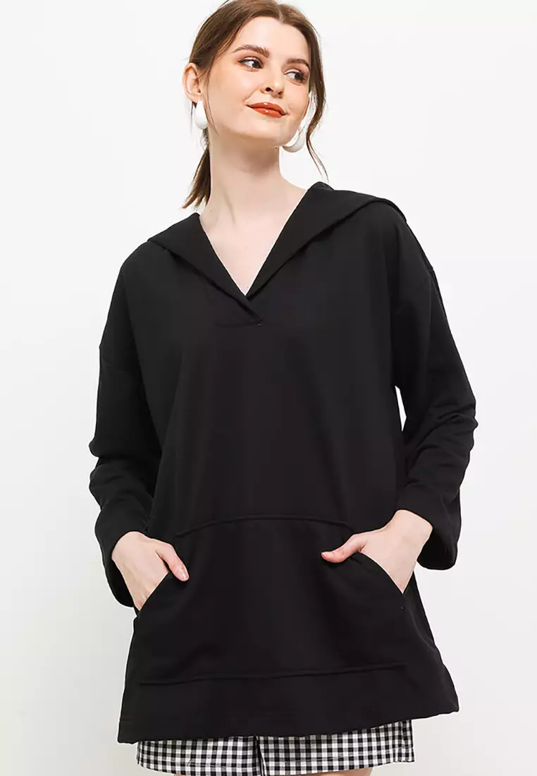 Hodie Hoodie Sweater Long Sleeves Pocket