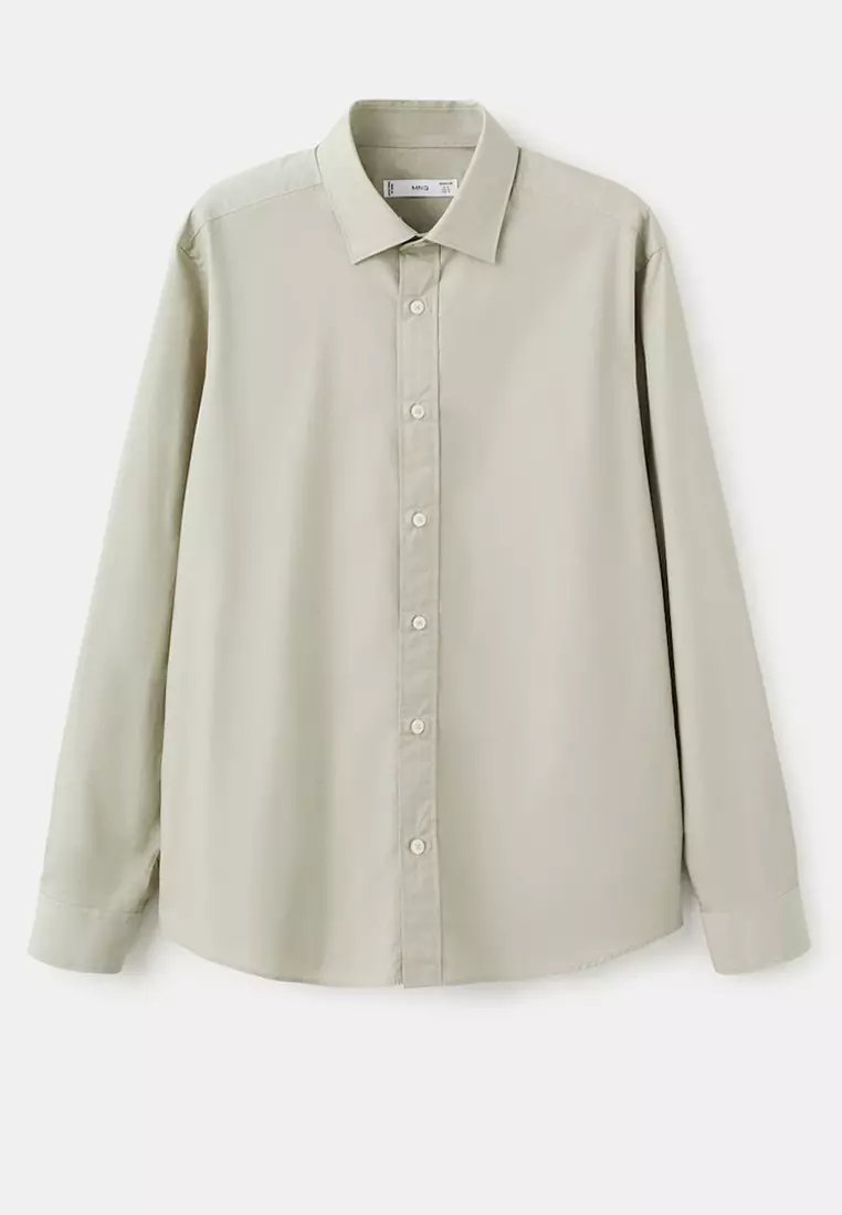 Regular-Fit 100% Cotton Shirt