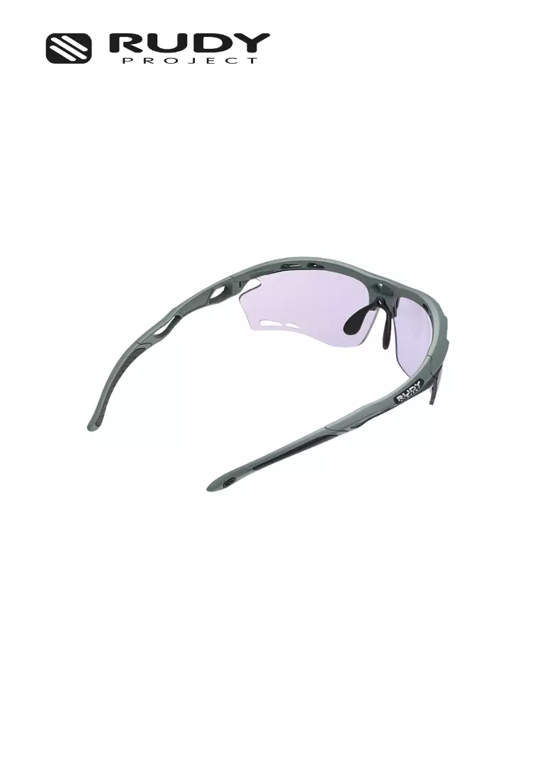 UTMB Propulse Sports Perf Sunglasses – Green Sage Matte PX2 Laser