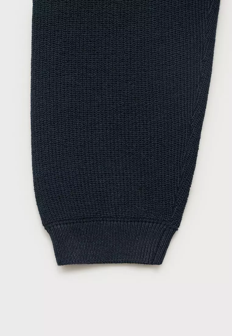 Cotton-Knit Trousers